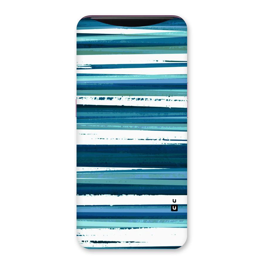 Simple Soothing Lines Back Case for Oppo Find X