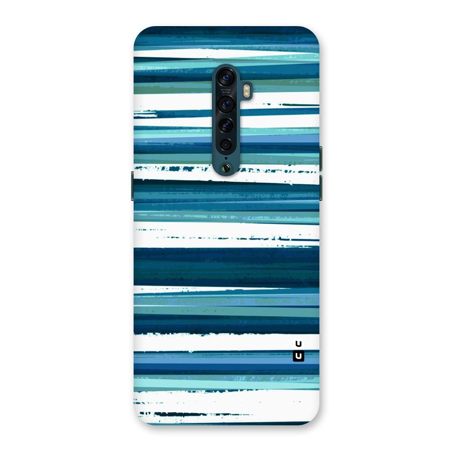 Simple Soothing Lines Back Case for Oppo Reno2