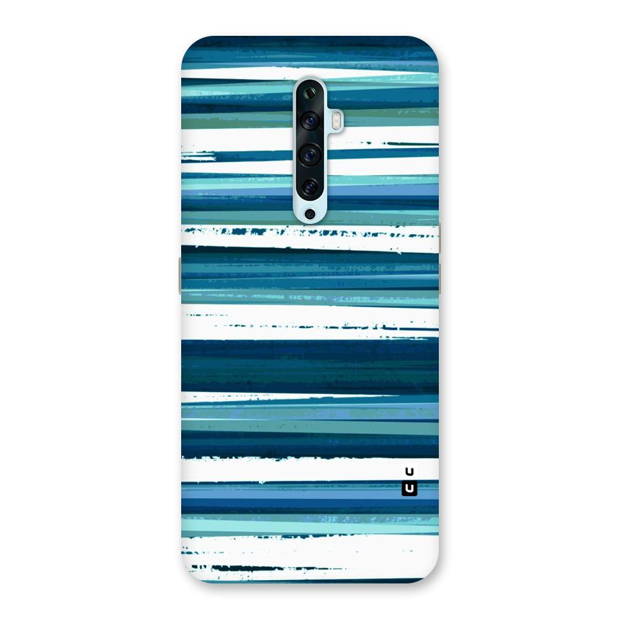 Simple Soothing Lines Back Case for Oppo Reno2 F