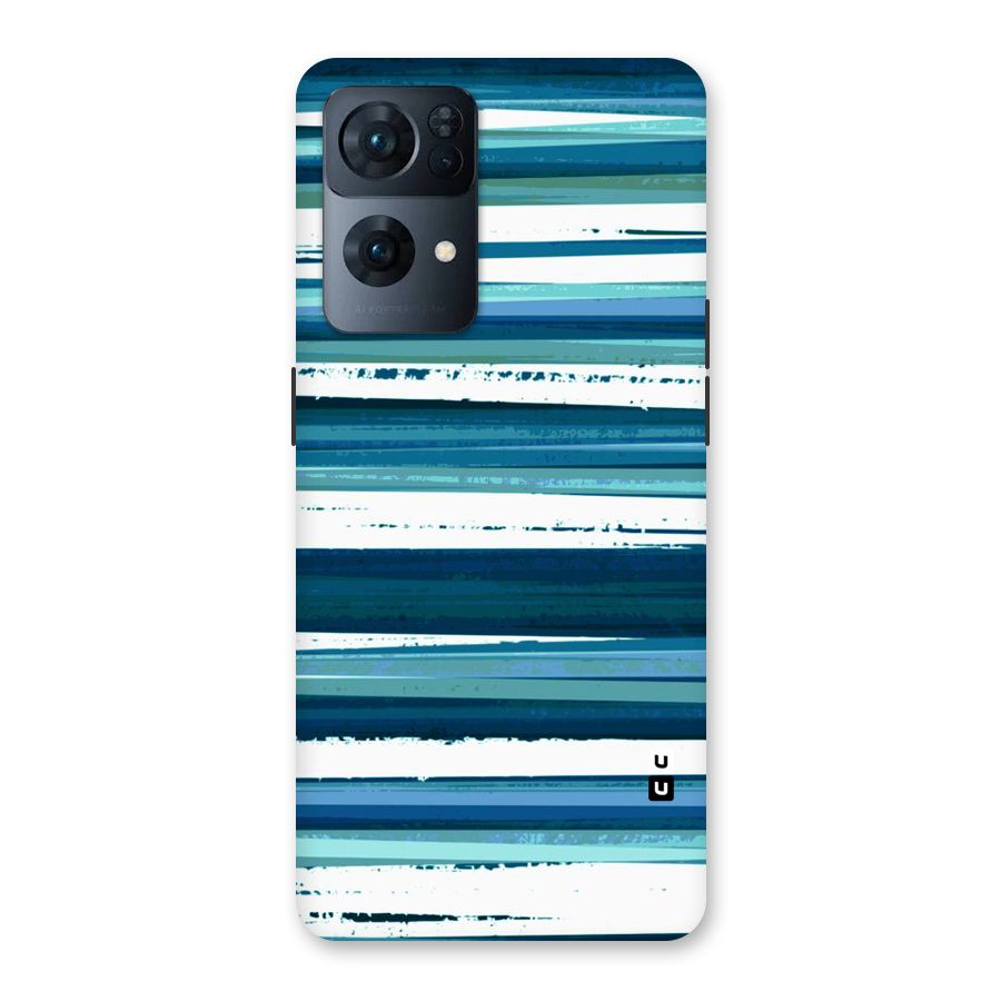 Simple Soothing Lines Back Case for Oppo Reno7 Pro 5G