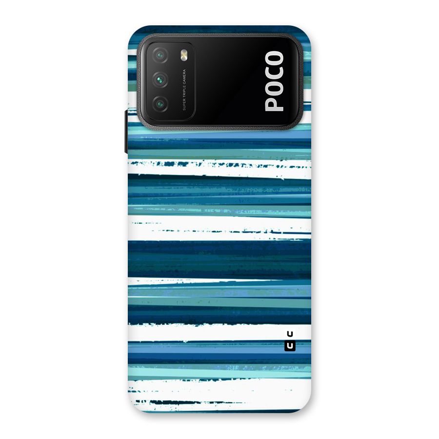 Simple Soothing Lines Back Case for Poco M3