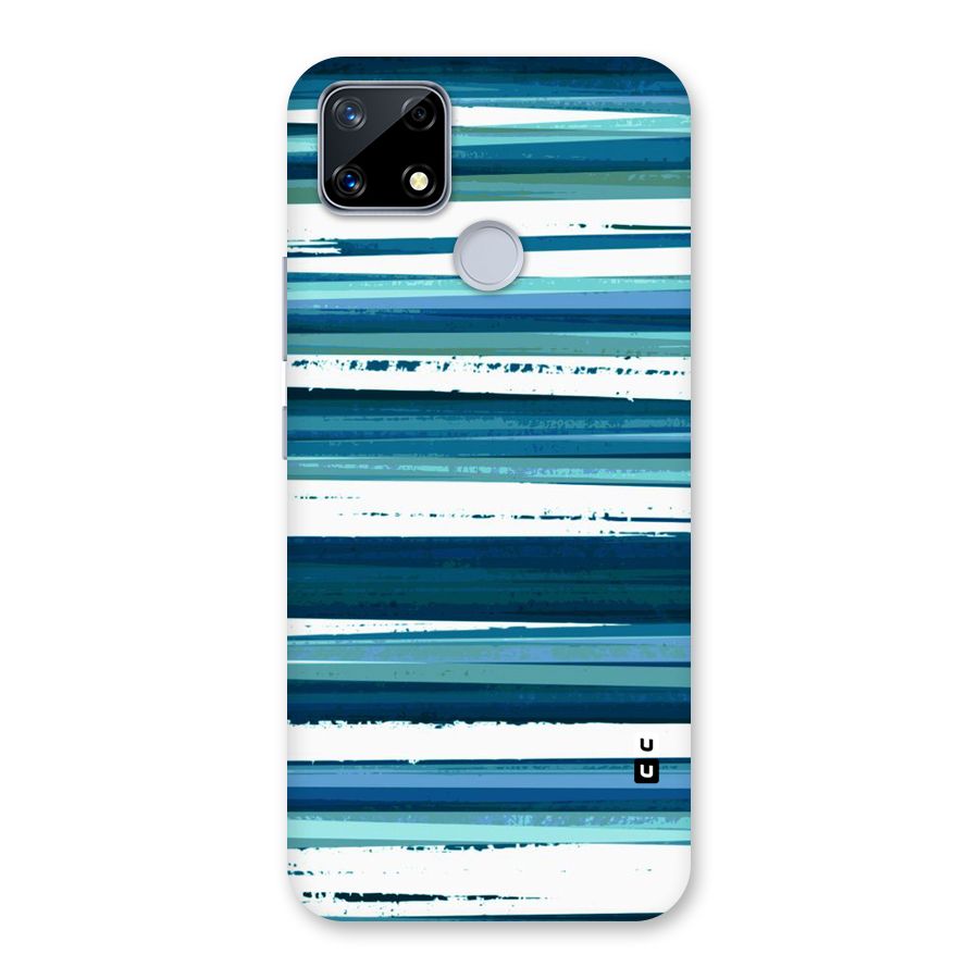 Simple Soothing Lines Back Case for Realme Narzo 20