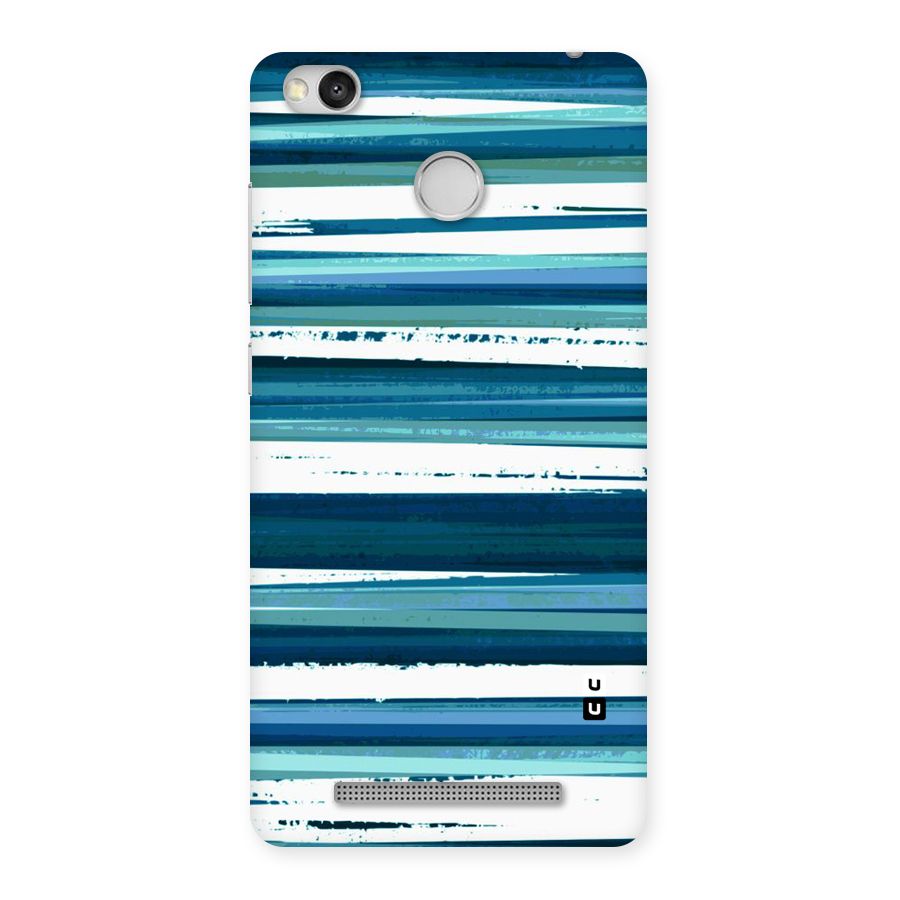 Simple Soothing Lines Back Case for Redmi 3S Prime