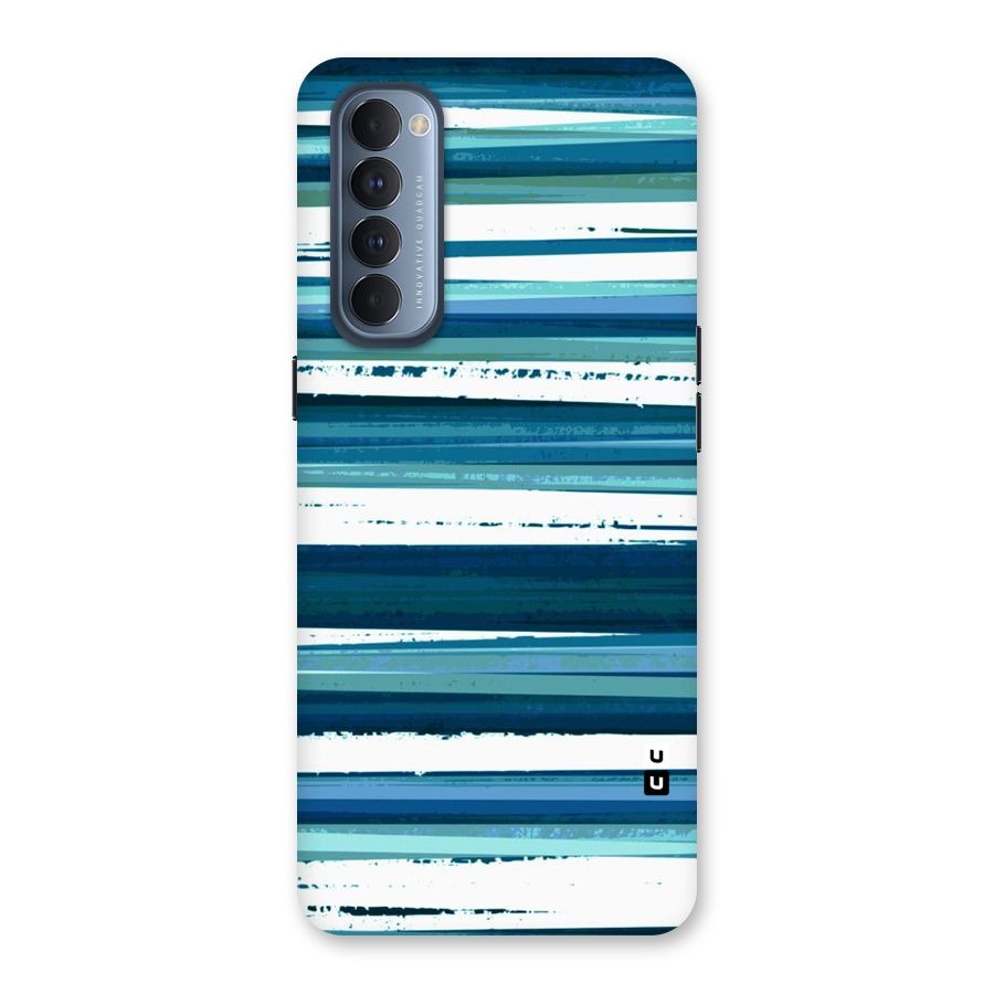 Simple Soothing Lines Back Case for Reno4 Pro