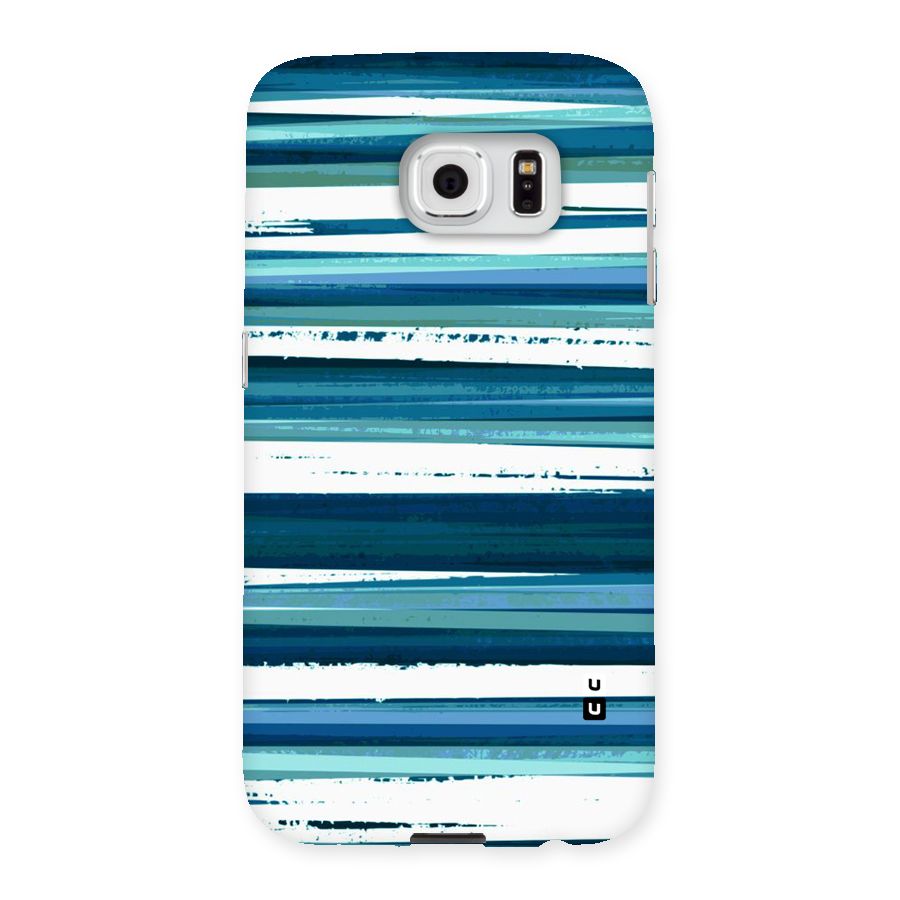 Simple Soothing Lines Back Case for Samsung Galaxy S6