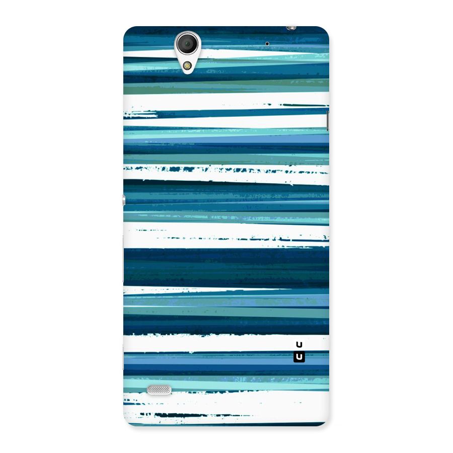 Simple Soothing Lines Back Case for Sony Xperia C4