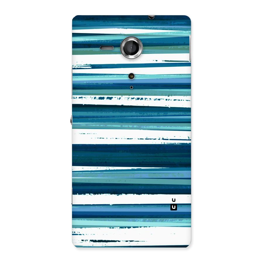 Simple Soothing Lines Back Case for Sony Xperia SP