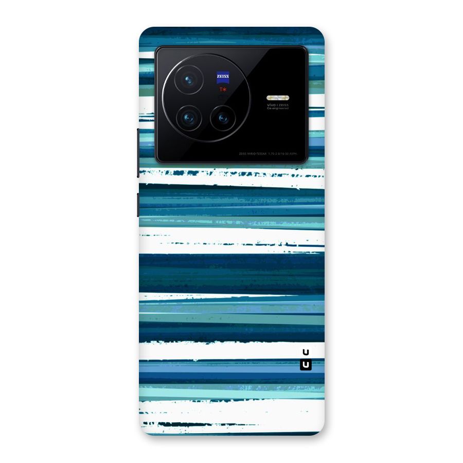 Simple Soothing Lines Back Case for Vivo X80