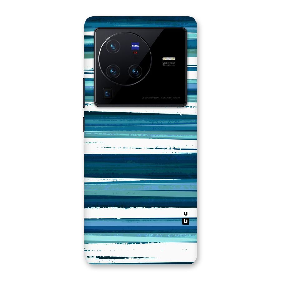 Simple Soothing Lines Back Case for Vivo X80 Pro