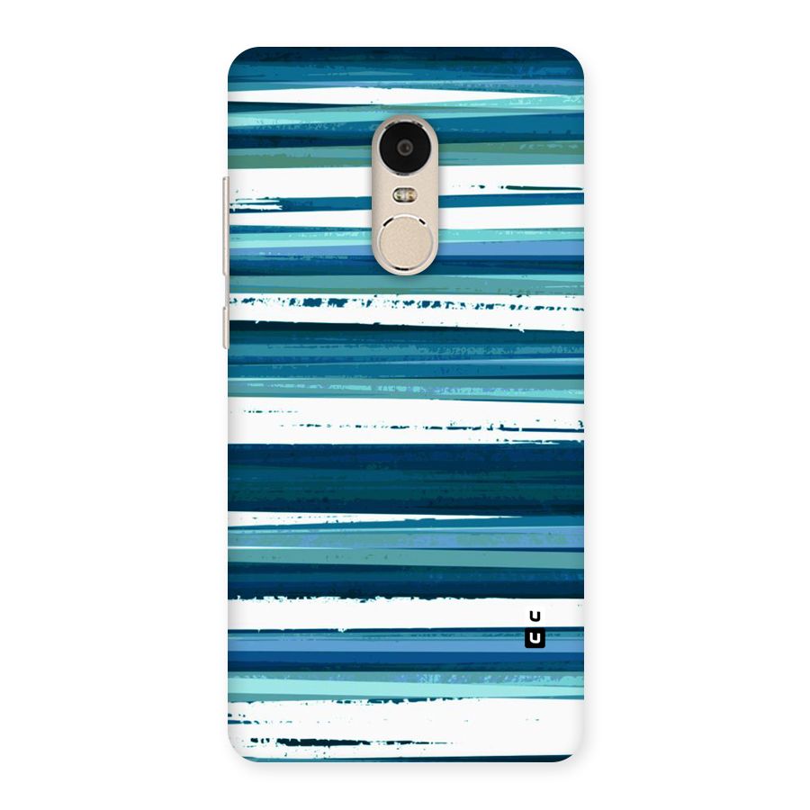 Simple Soothing Lines Back Case for Xiaomi Redmi Note 4