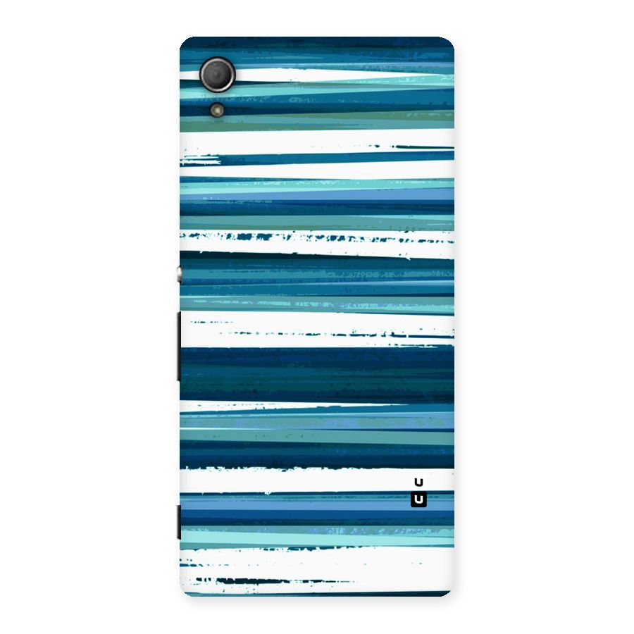 Simple Soothing Lines Back Case for Xperia Z3 Plus