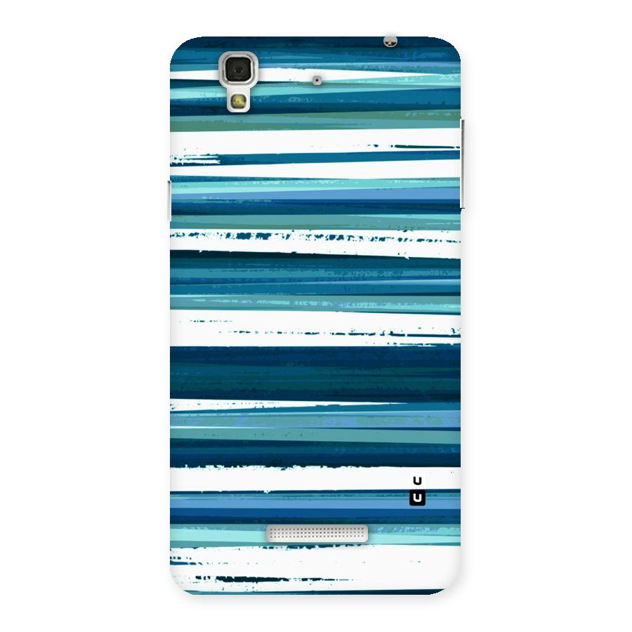Simple Soothing Lines Back Case for Yu Yureka