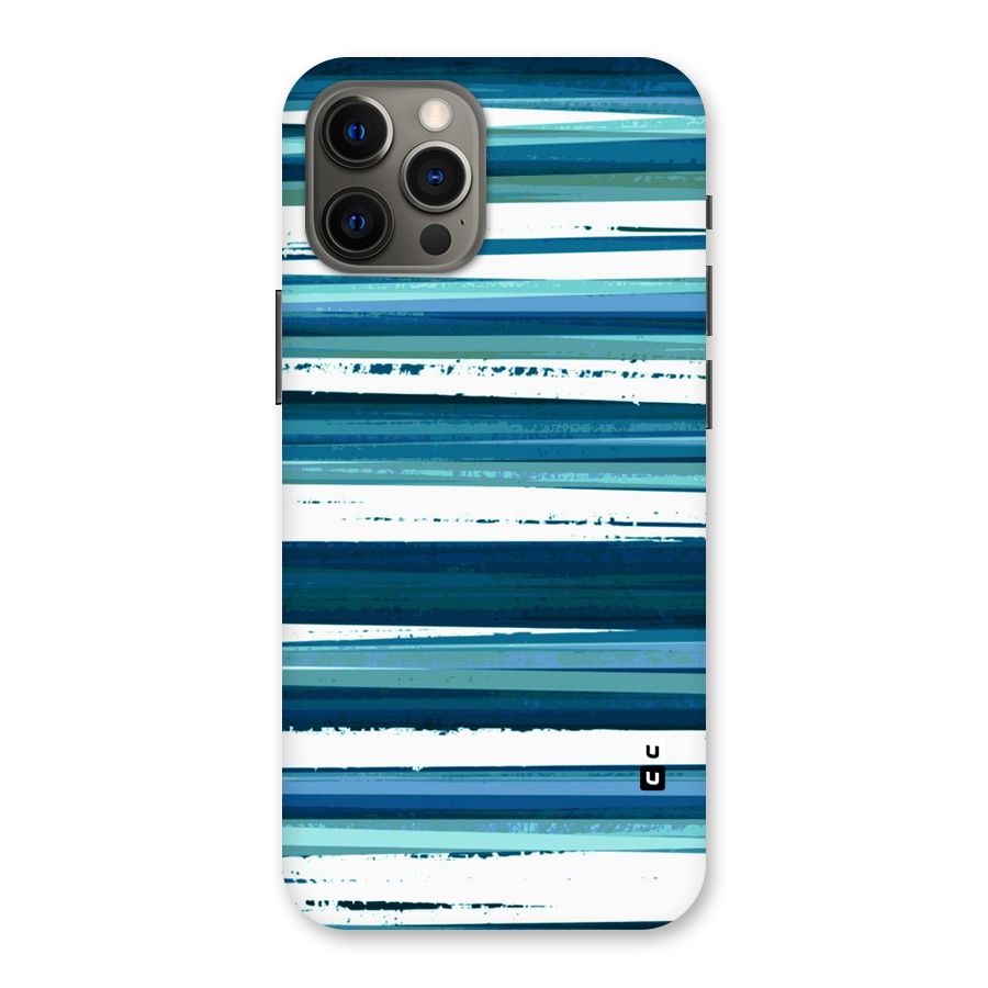 Simple Soothing Lines Back Case for iPhone 12 Pro Max
