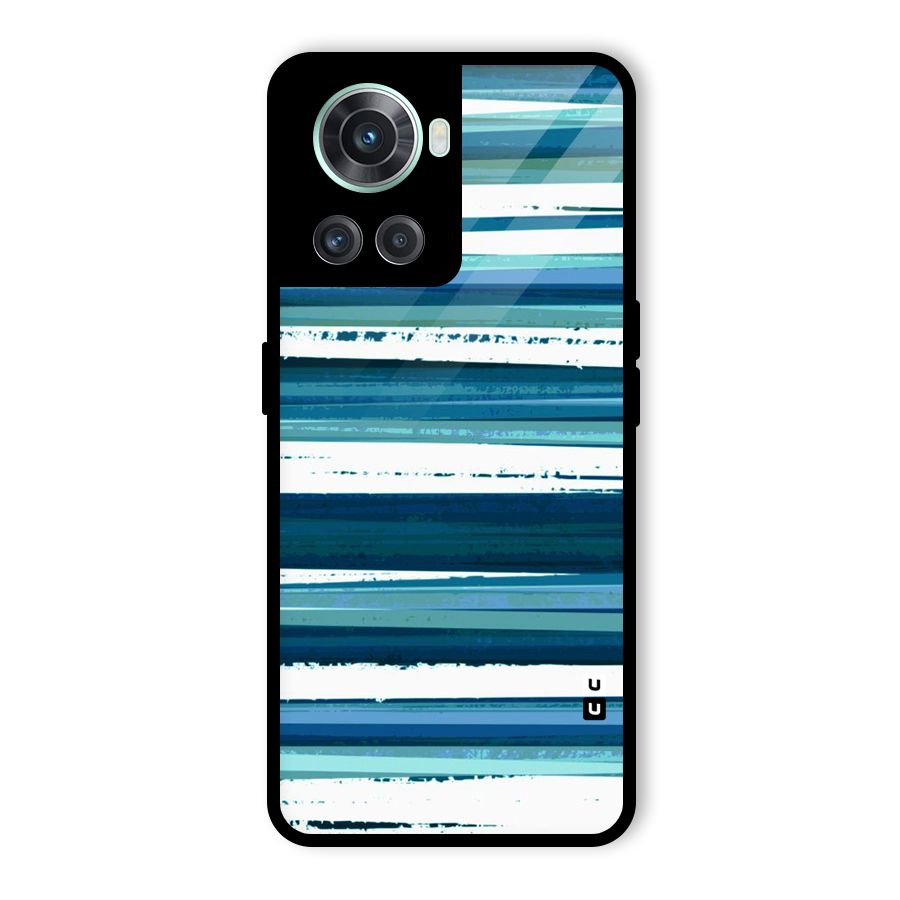 Simple Soothing Lines Glass Back Case for OnePlus 10R