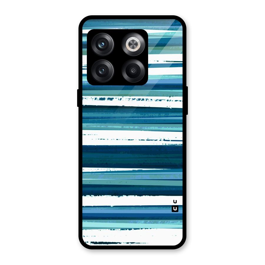 Simple Soothing Lines Glass Back Case for OnePlus 10T