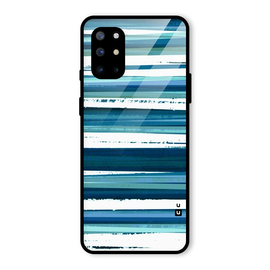 Simple Soothing Lines Glass Back Case for OnePlus 8T