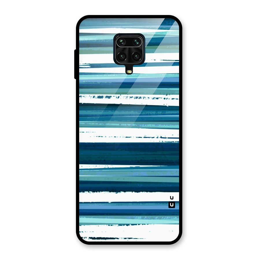 Simple Soothing Lines Glass Back Case for Poco M2 Pro