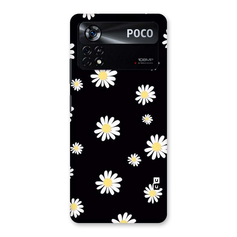 Simple Sunflowers Pattern Back Case for Poco X4 Pro 5G