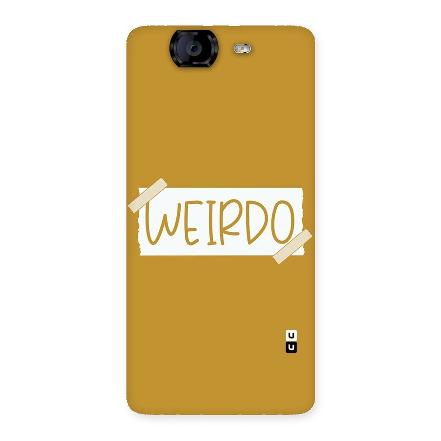 Simple Weirdo Back Case for Canvas Knight A350