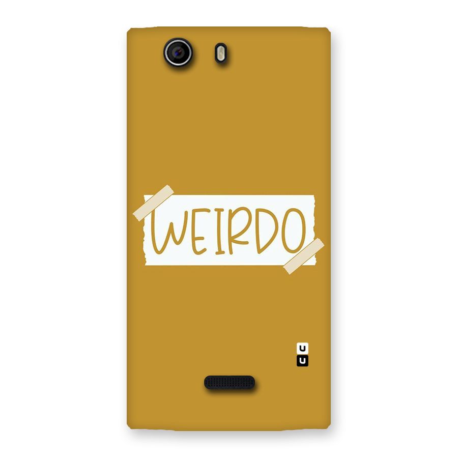 Simple Weirdo Back Case for Canvas Nitro 2 E311