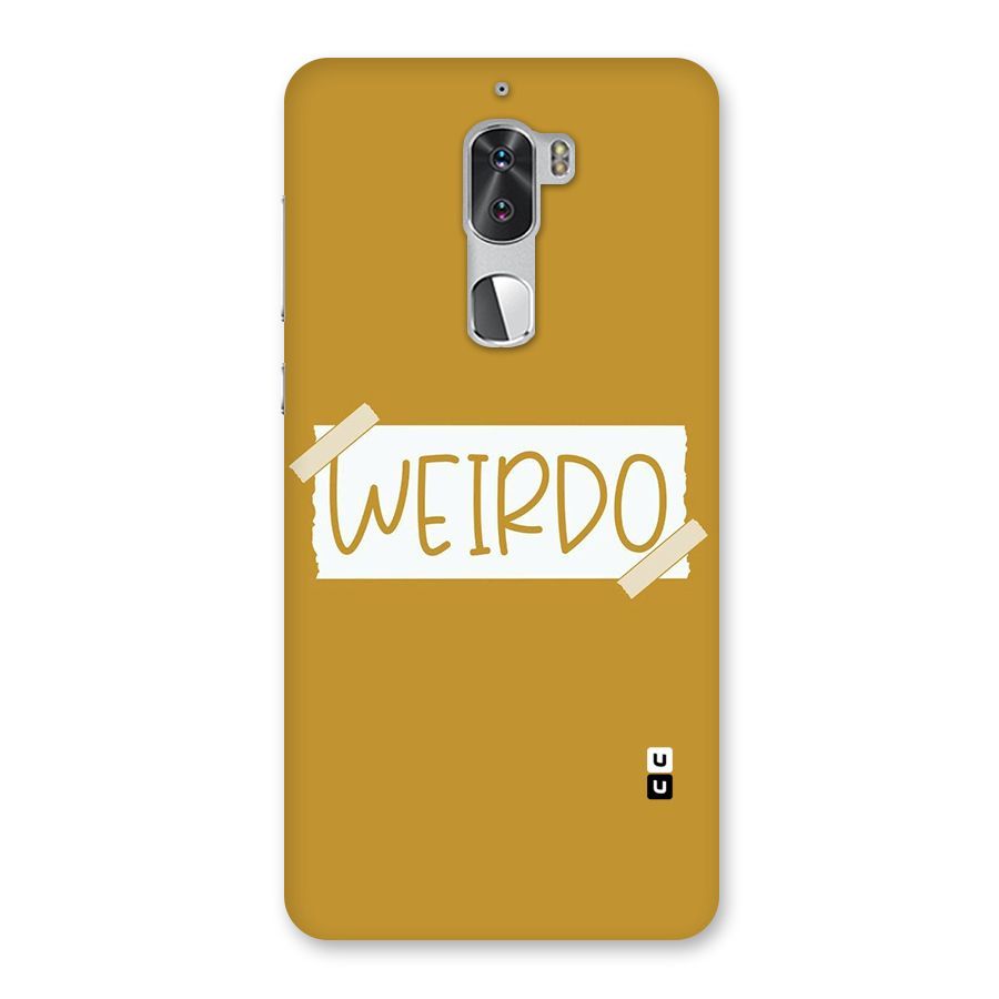 Simple Weirdo Back Case for Coolpad Cool 1