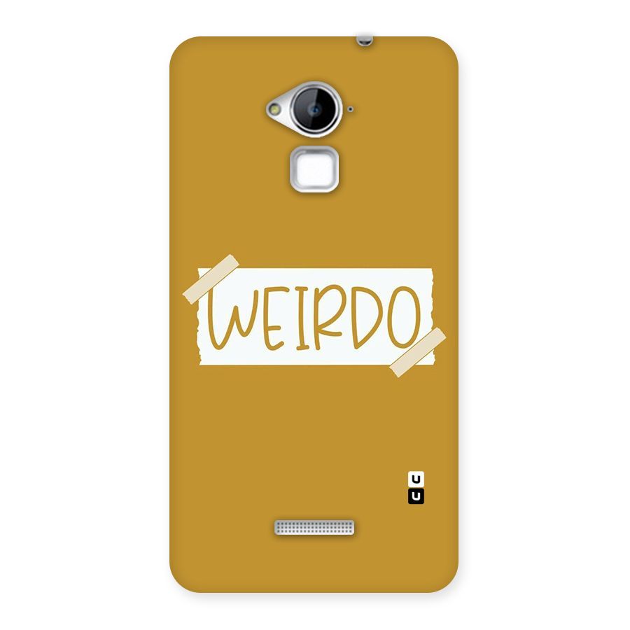 Simple Weirdo Back Case for Coolpad Note 3