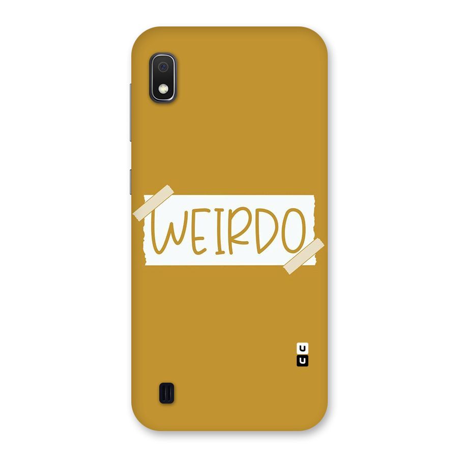 Simple Weirdo Back Case for Galaxy A10