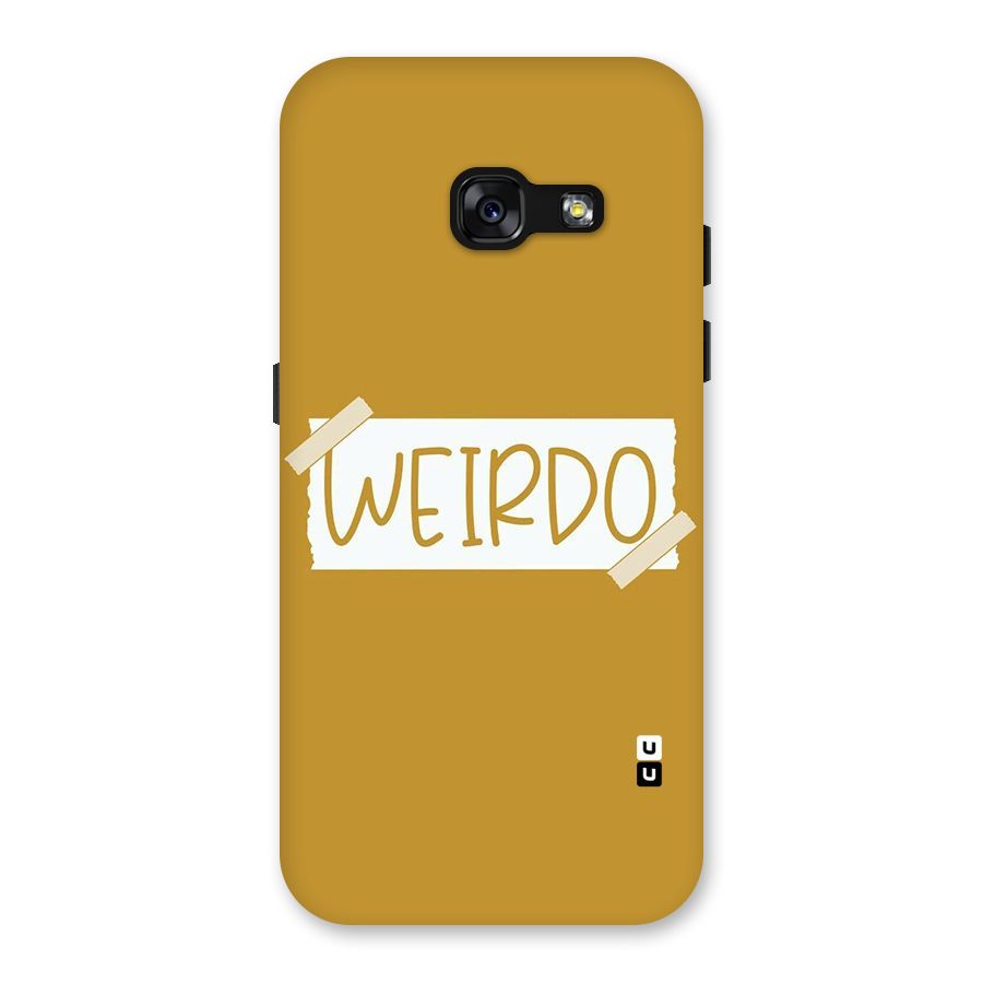Simple Weirdo Back Case for Galaxy A3 (2017)