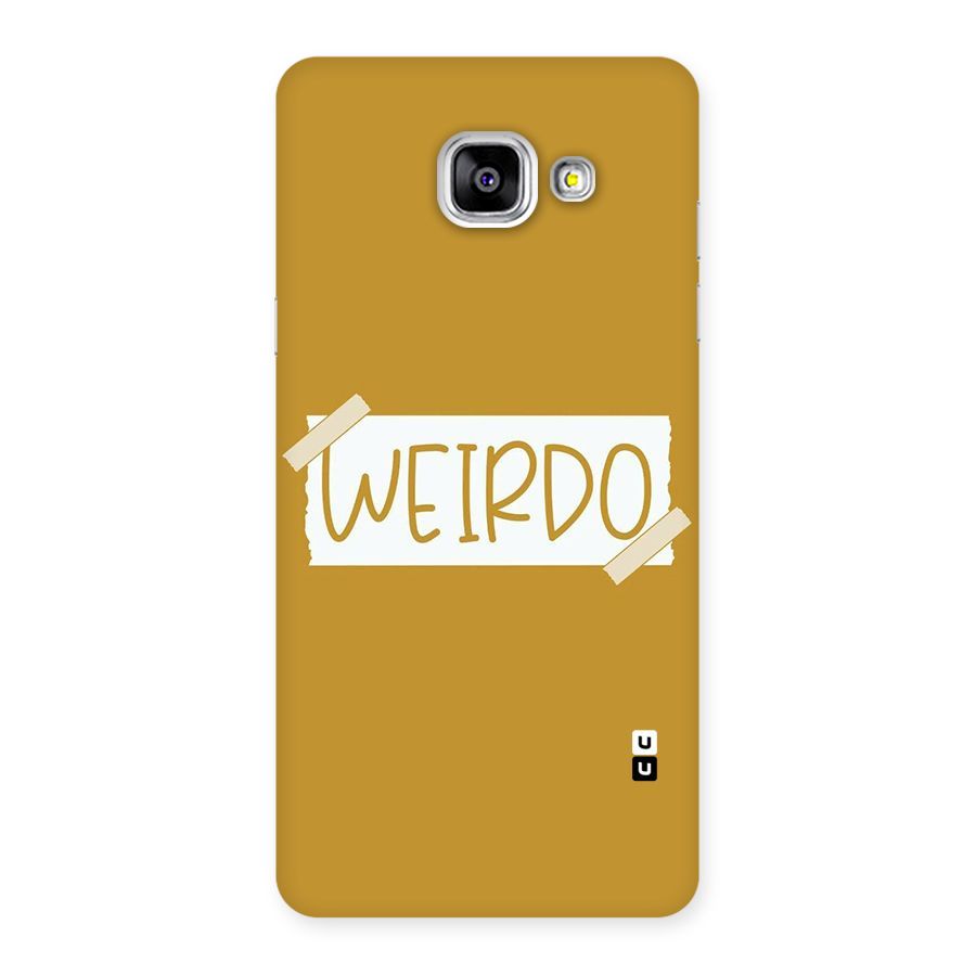 Simple Weirdo Back Case for Galaxy A5 2016