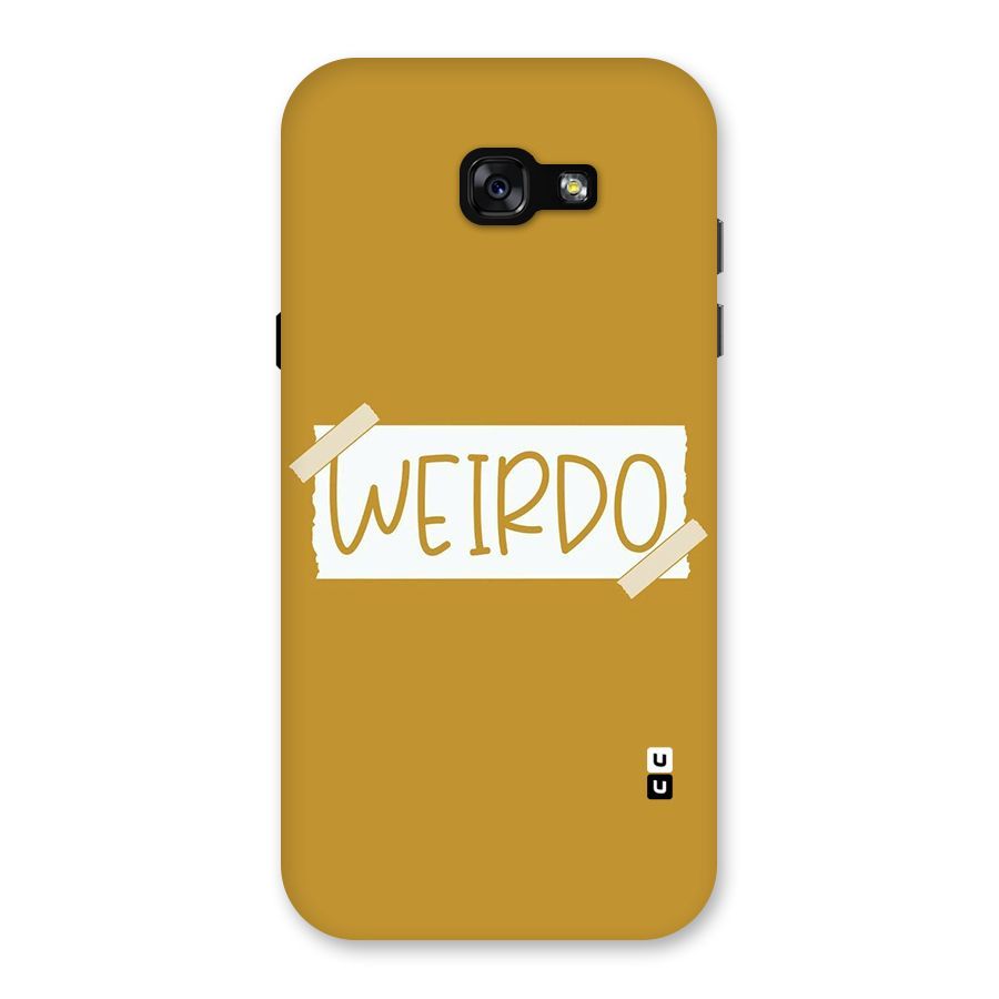 Simple Weirdo Back Case for Galaxy A7 (2017)