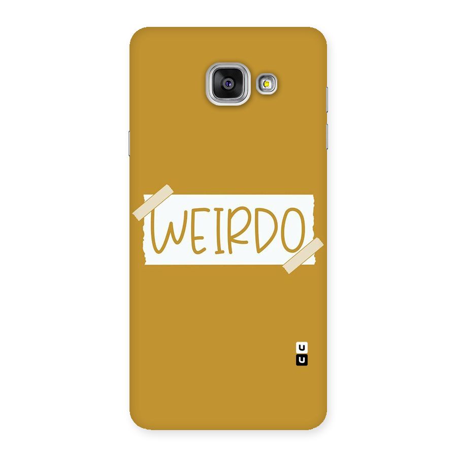 Simple Weirdo Back Case for Galaxy A7 2016