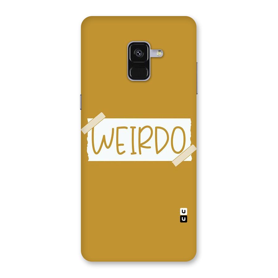 Simple Weirdo Back Case for Galaxy A8 Plus