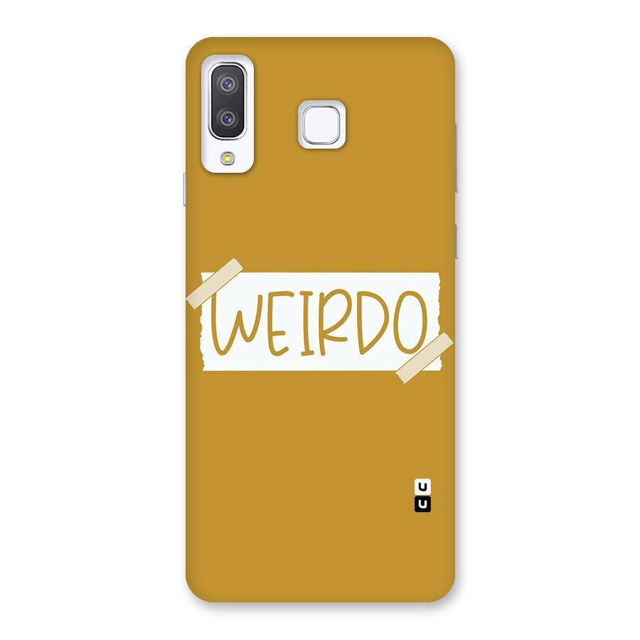 Simple Weirdo Back Case for Galaxy A8 Star