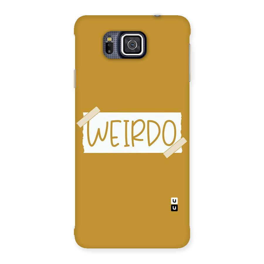 Simple Weirdo Back Case for Galaxy Alpha