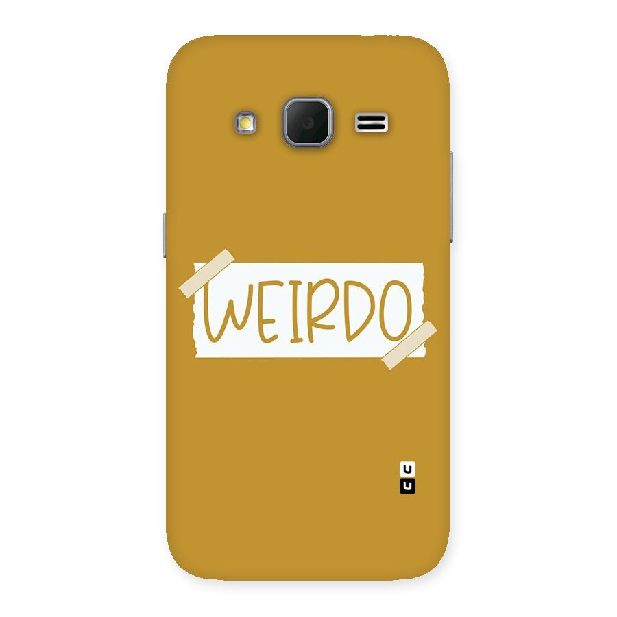 Simple Weirdo Back Case for Galaxy Core Prime