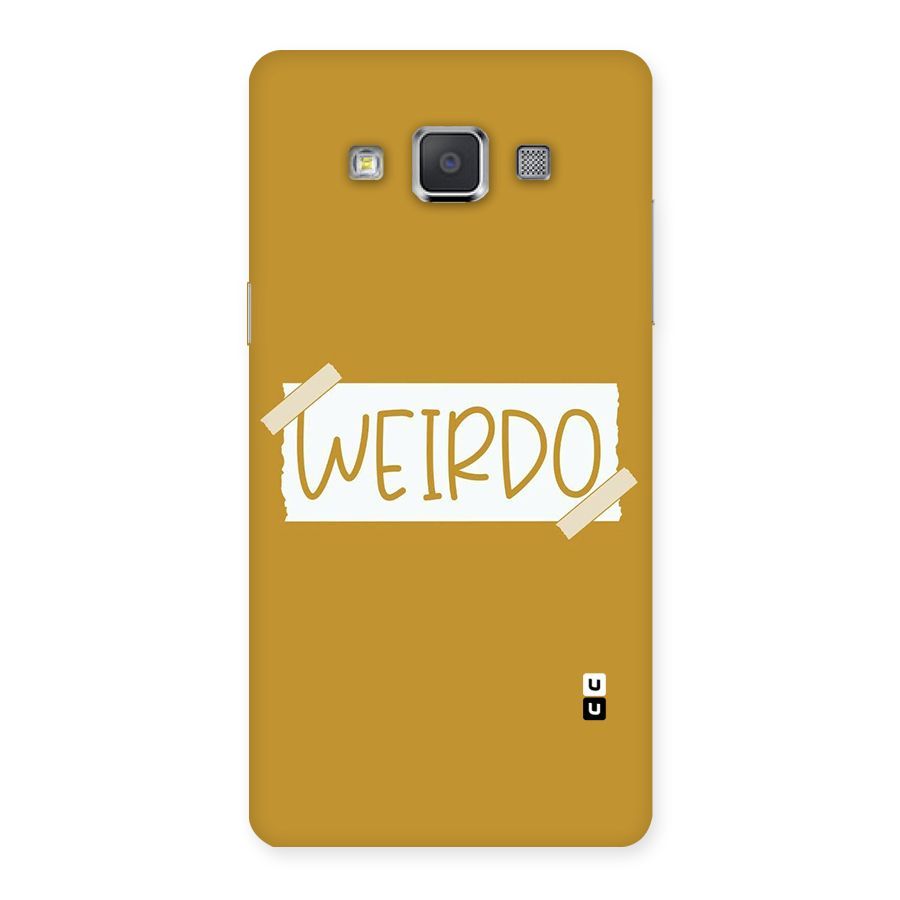 Simple Weirdo Back Case for Galaxy Grand Max