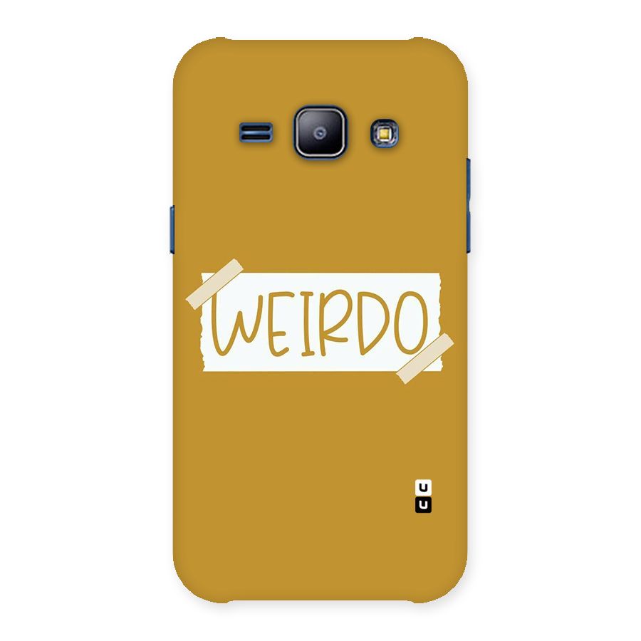 Simple Weirdo Back Case for Galaxy J1