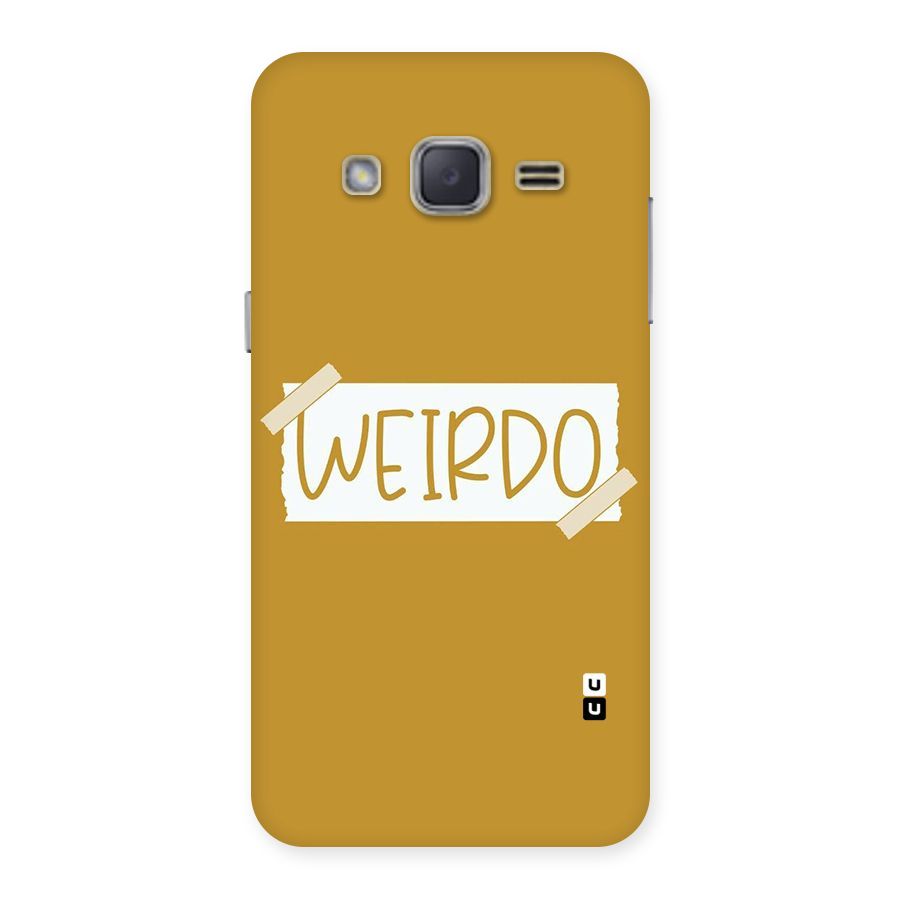 Simple Weirdo Back Case for Galaxy J2