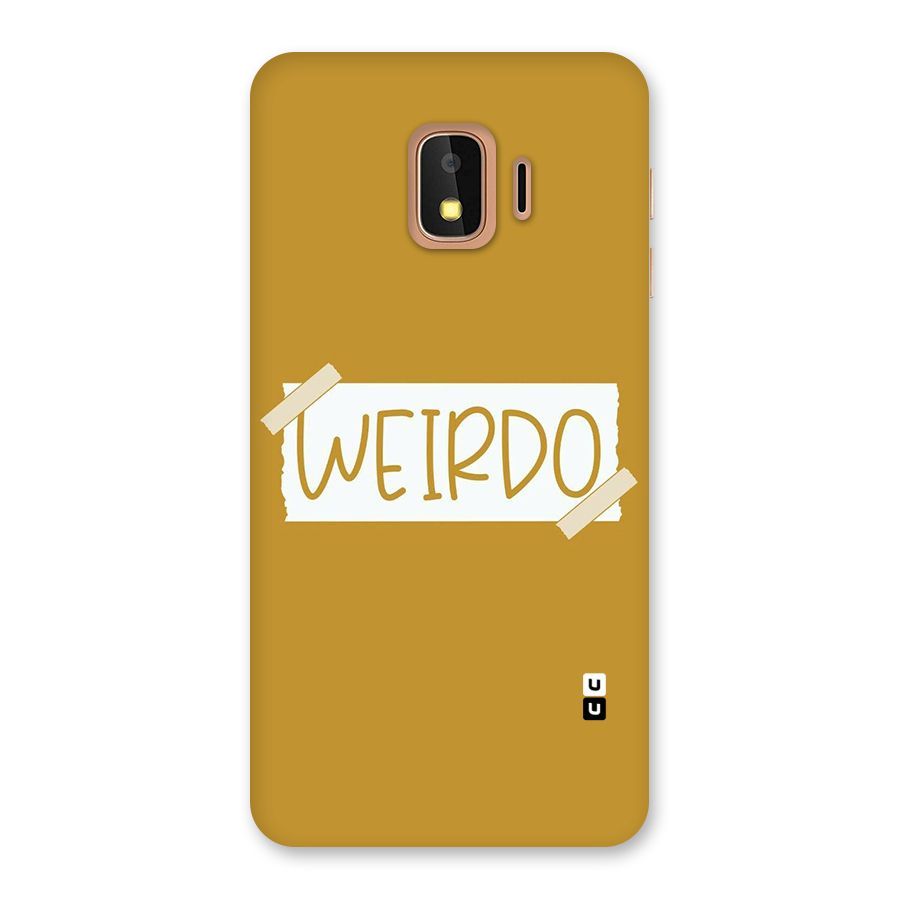 Simple Weirdo Back Case for Galaxy J2 Core