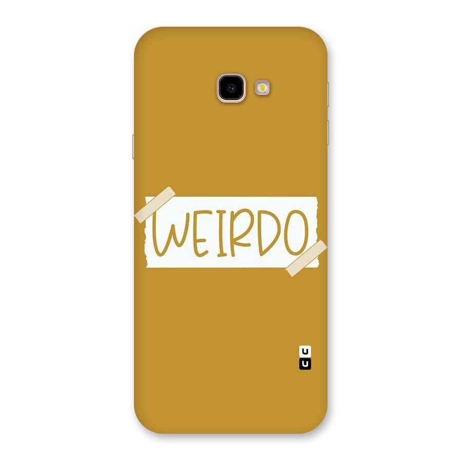 Simple Weirdo Back Case for Galaxy J4 Plus