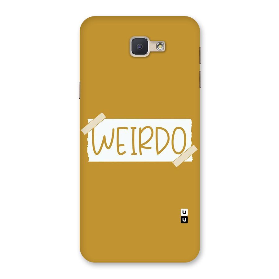 Simple Weirdo Back Case for Galaxy J5 Prime