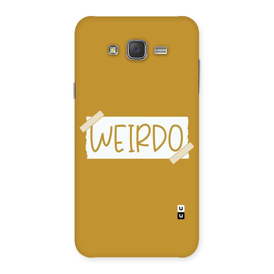 Simple Weirdo Back Case for Galaxy J7