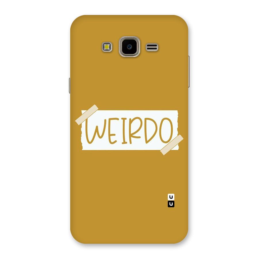Simple Weirdo Back Case for Galaxy J7 Nxt