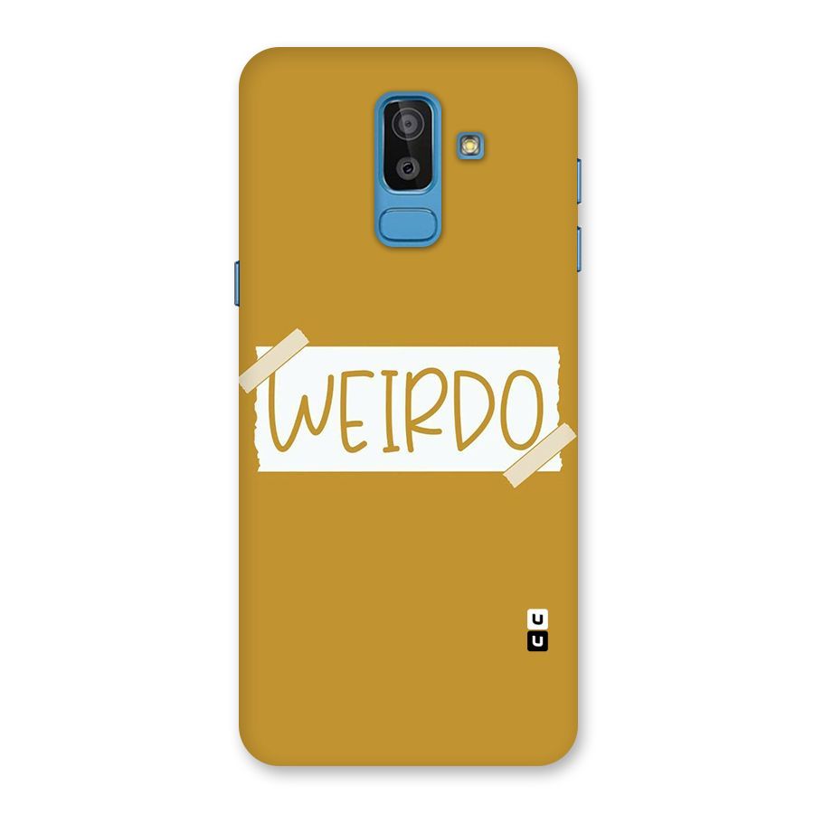 Simple Weirdo Back Case for Galaxy J8