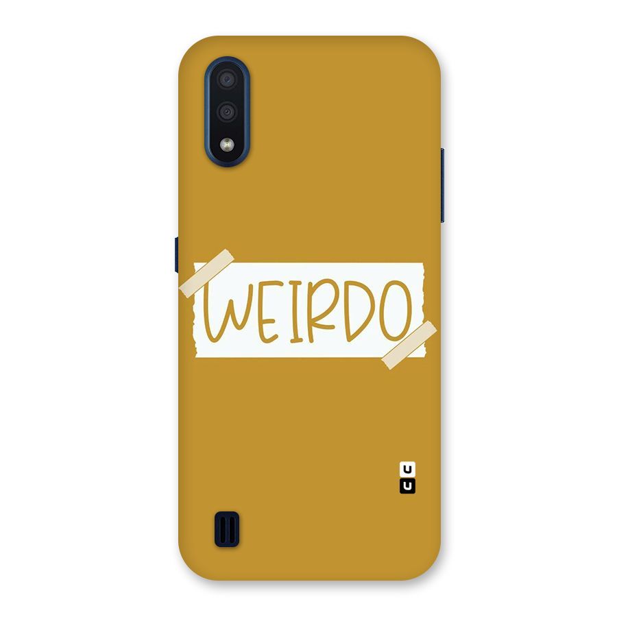 Simple Weirdo Back Case for Galaxy M01