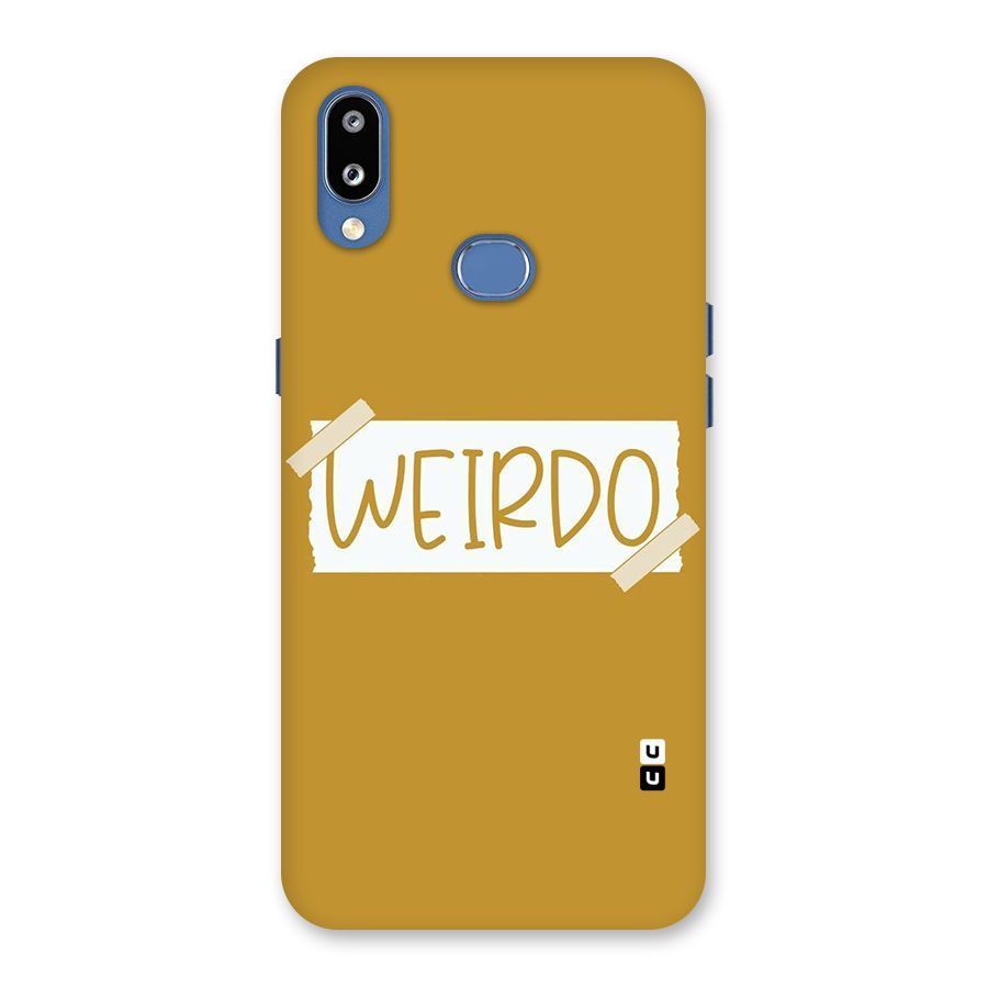 Simple Weirdo Back Case for Galaxy M01s