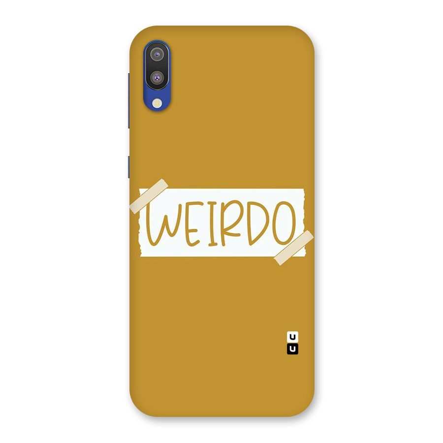 Simple Weirdo Back Case for Galaxy M10