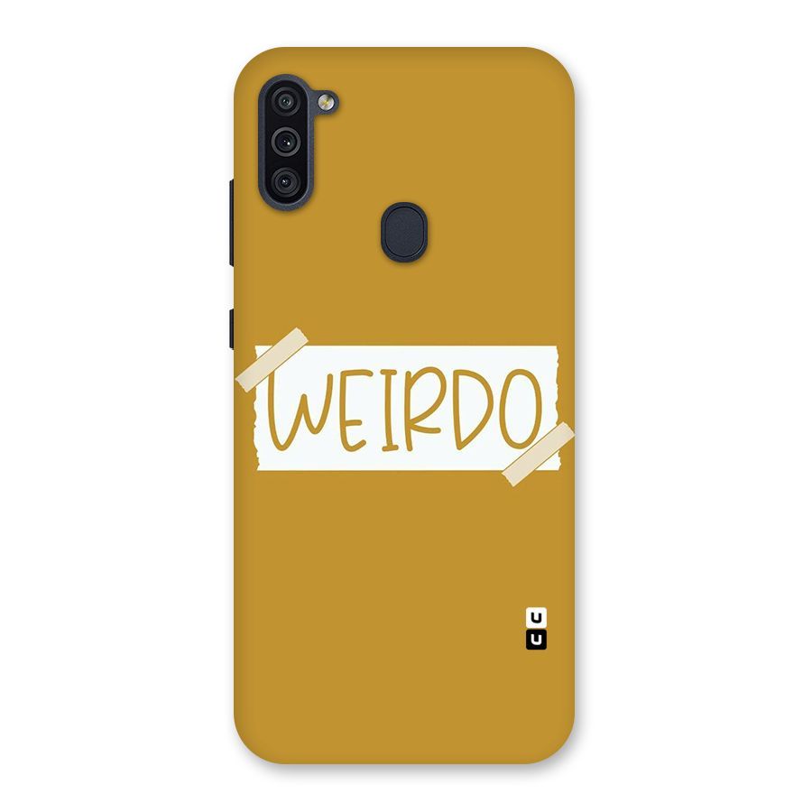 Simple Weirdo Back Case for Galaxy M11