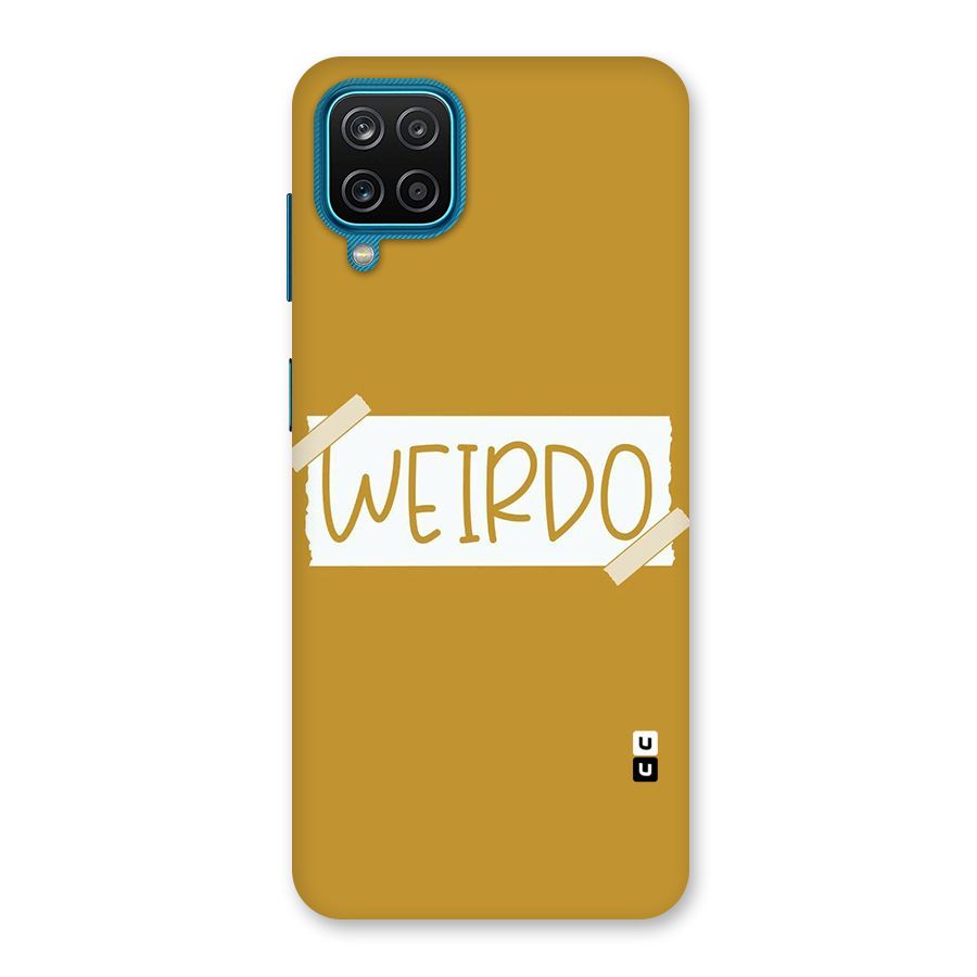 Simple Weirdo Back Case for Galaxy M12