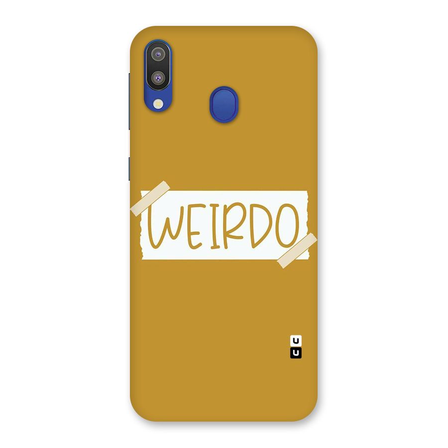 Simple Weirdo Back Case for Galaxy M20